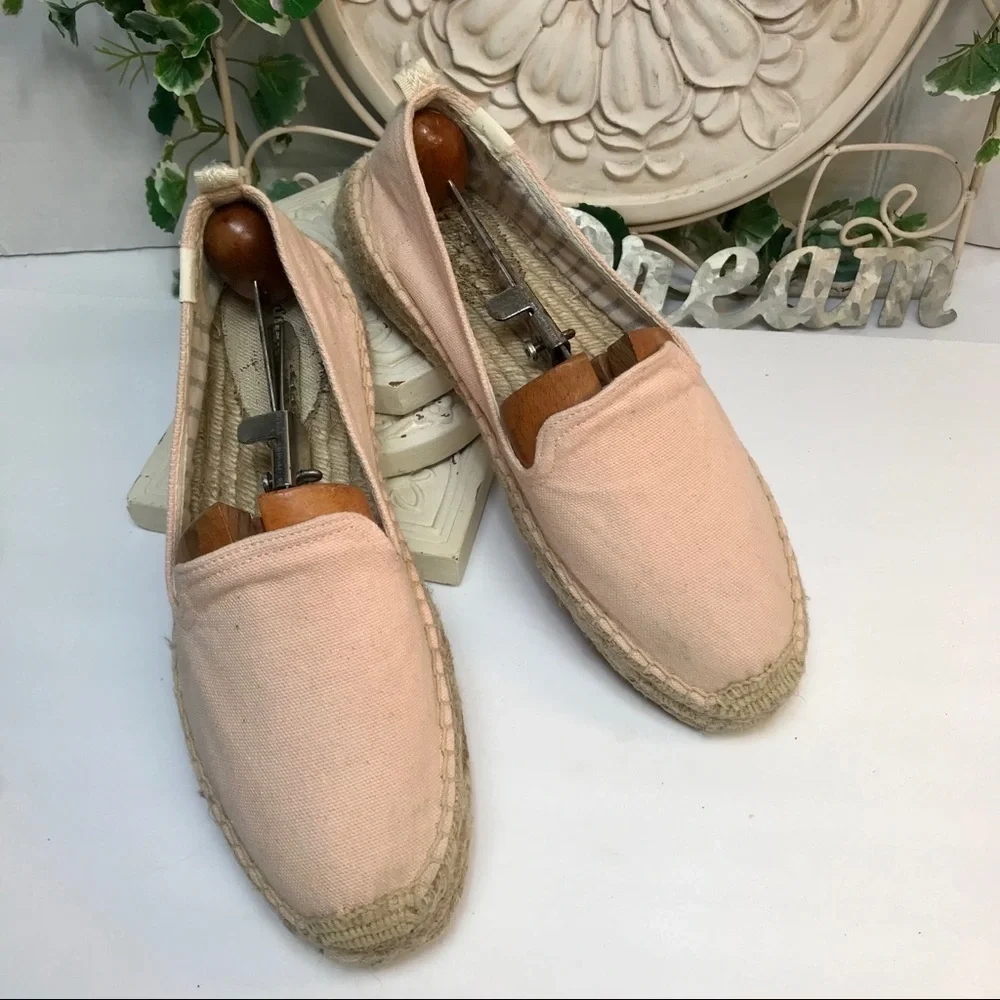 Blush Pink Soludos Platform Espadrilles